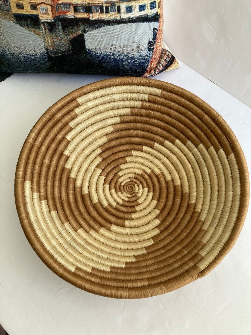 Round Coiled Basket Made in Africa